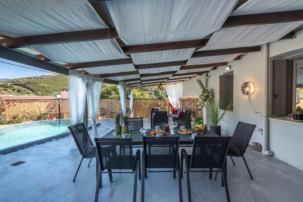 Alikianos Casa Del Miele, Private Pool, Bbq, Mountain View.ヴィラ エクステリア 写真