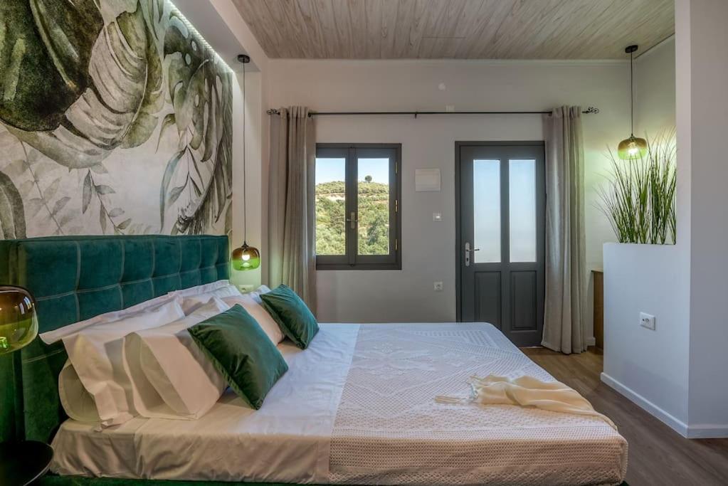 Alikianos Casa Del Miele, Private Pool, Bbq, Mountain View.ヴィラ エクステリア 写真